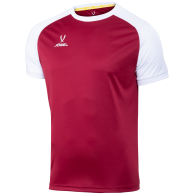 Футболка игровая CAMP Reglan Jersey JFT-1021-G1-K, гранатовый/белый, детская