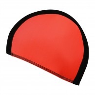 Шапочка для плавания ткань LUCRA SM комбинированная SM-089 Черно-красный